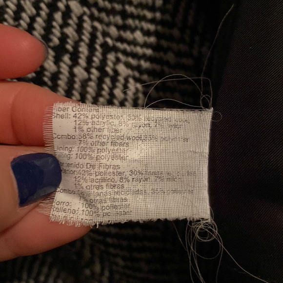 Womens ESPRIT tweed pea coat, size Small! - Picture 8 of 8